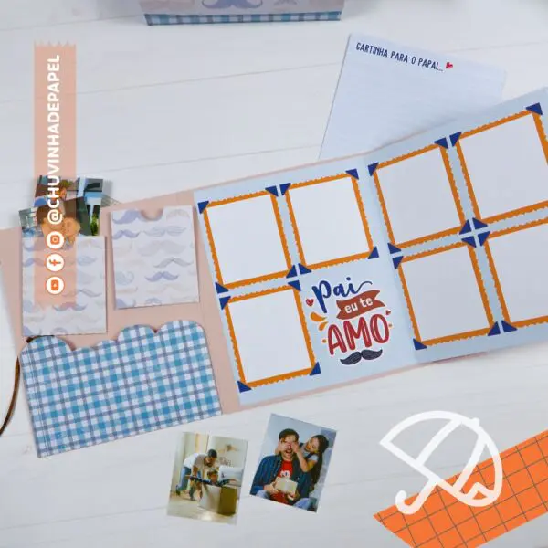 DIY: Álbum de Figurinhas Scrapbook