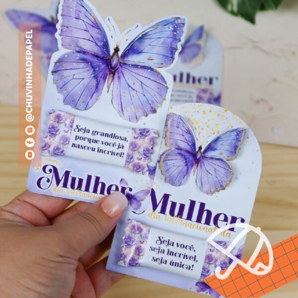 Card e Balinha - Dia da Mulher 2025