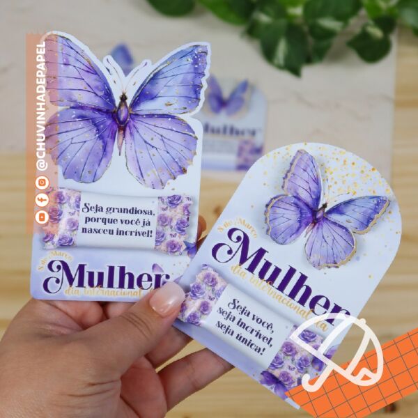 Card e Balinha - Dia da Mulher 2025