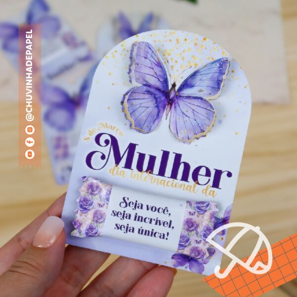 Card e Balinha - Dia da Mulher 2025