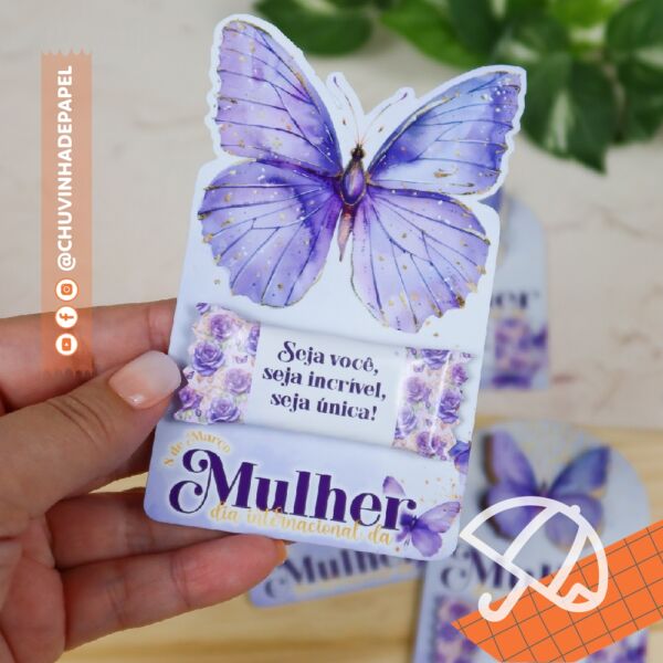 Card e Balinha - Dia da Mulher 2025