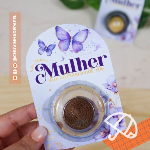 Card para Blister - Dia da Mulher 2025