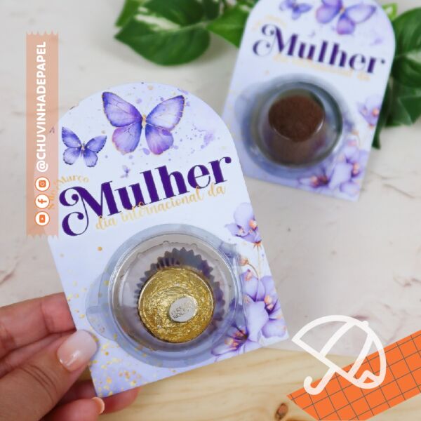 Card para Blister - Dia da Mulher 2025