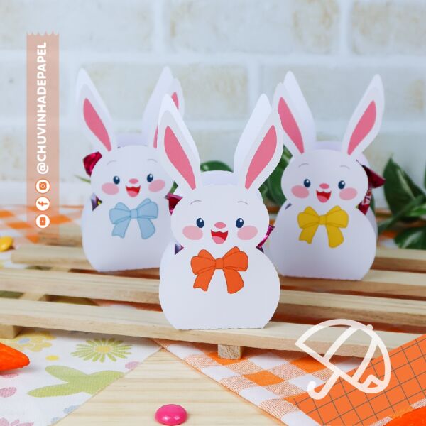 Caixa Coelhinho - Páscoa Infantil
