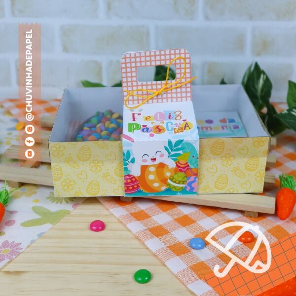 Caixa Diversão com Ovo 100g - Páscoa Infantil