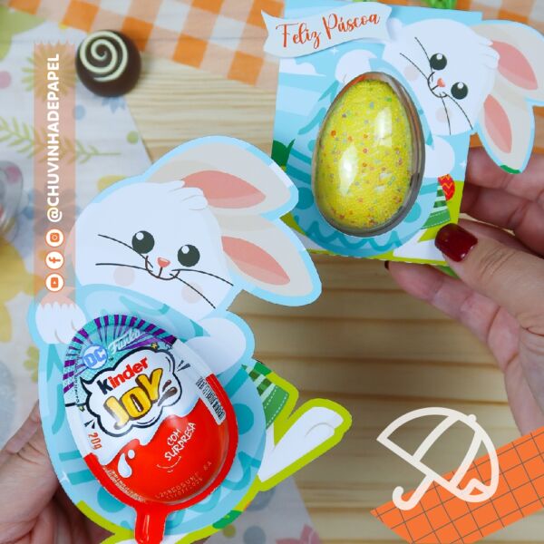 Cards para Blister Páscoa - Ovo 50g