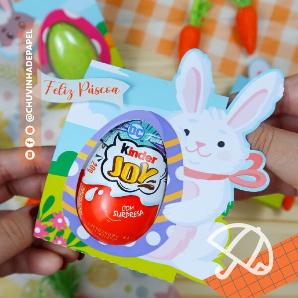 Cards para Blister Páscoa - Ovo 50g