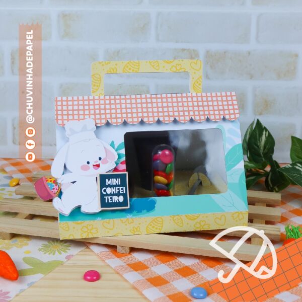 Maletinha Kit Confeiteiro - Páscoa Infantil