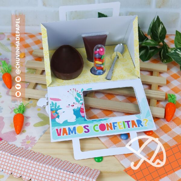 Maletinha Kit Confeiteiro - Páscoa Infantil