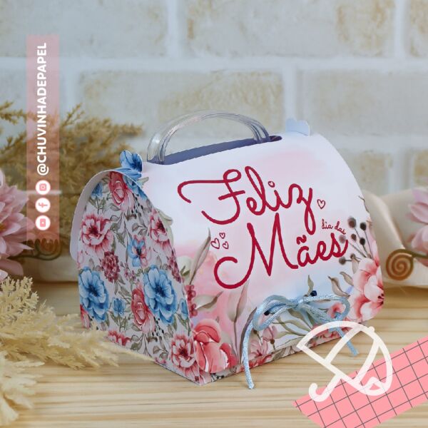 Bolsinha para Caneca - Dia das Mães 2025