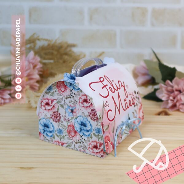 Bolsinha para Caneca - Dia das Mães 2025