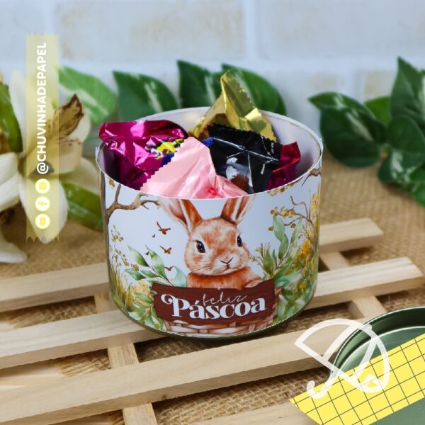 Tubolata 10x7 - Páscoa Coelhos