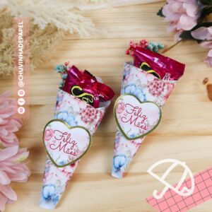 Mini Bouquet para Bombom - Mães 2025