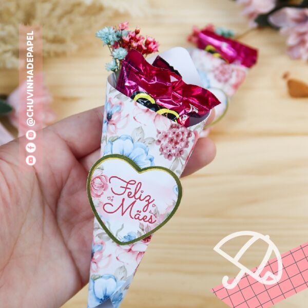 Mini Bouquet para Bombom - Mães 2025
